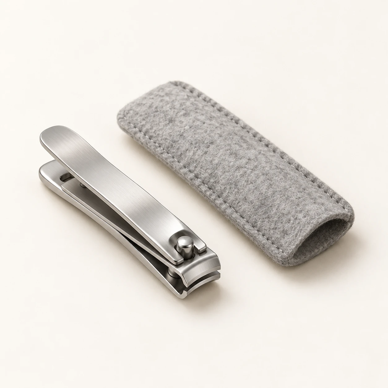 Pocket Sleeve — Silver / Grey